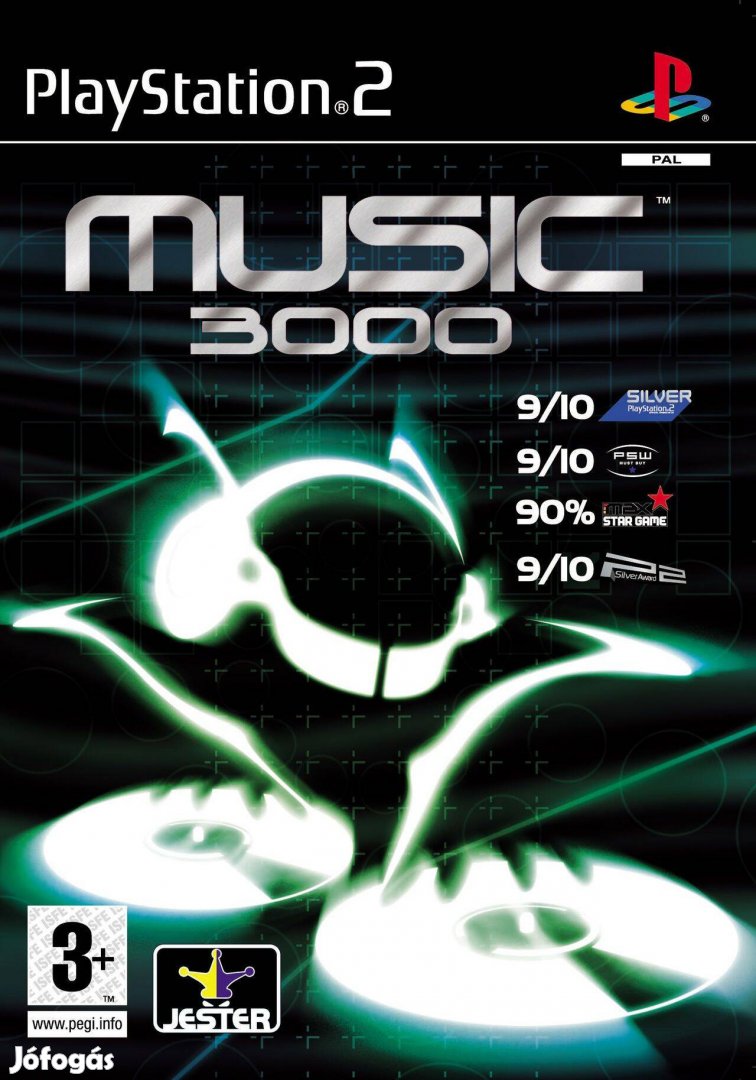 Music 3000 Playstation 2, PS2, zeneszerkesztő