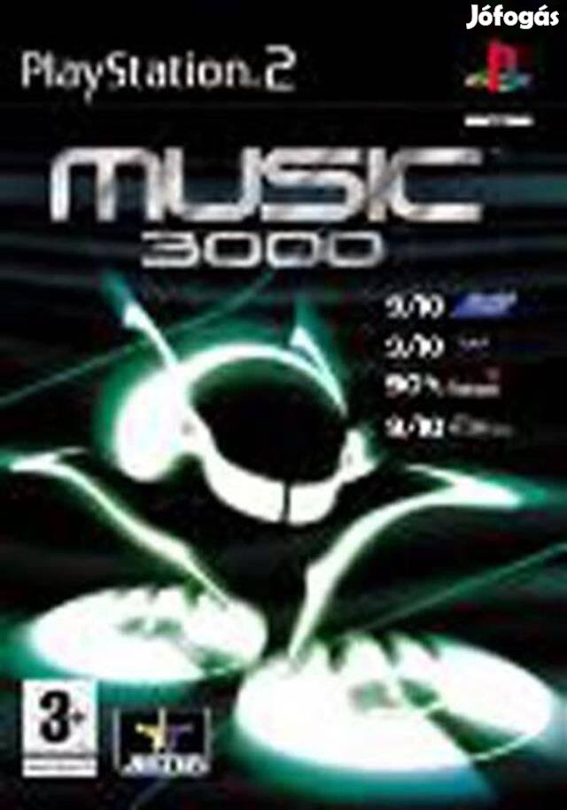 Music 3000 eredeti Playstation 2 játék