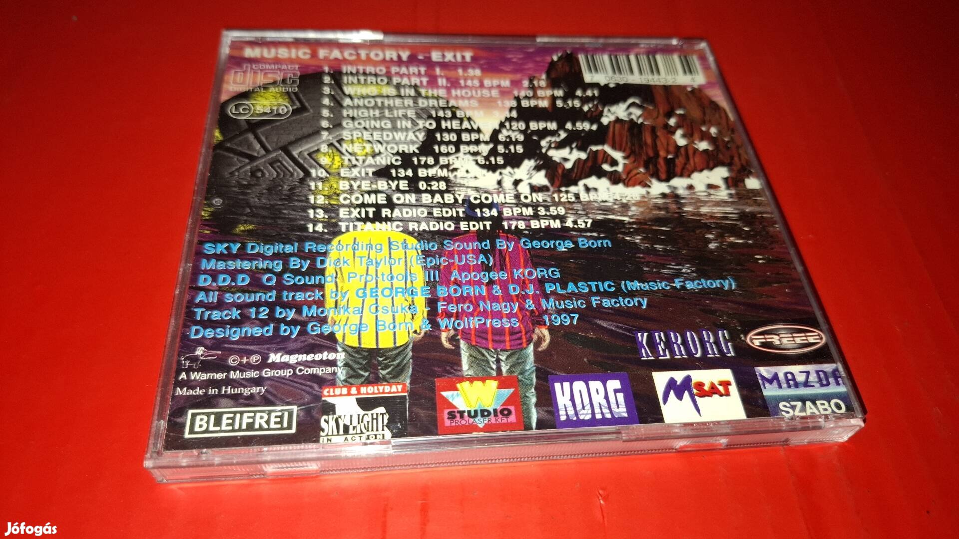 Music Factory Exit Cd 1997
