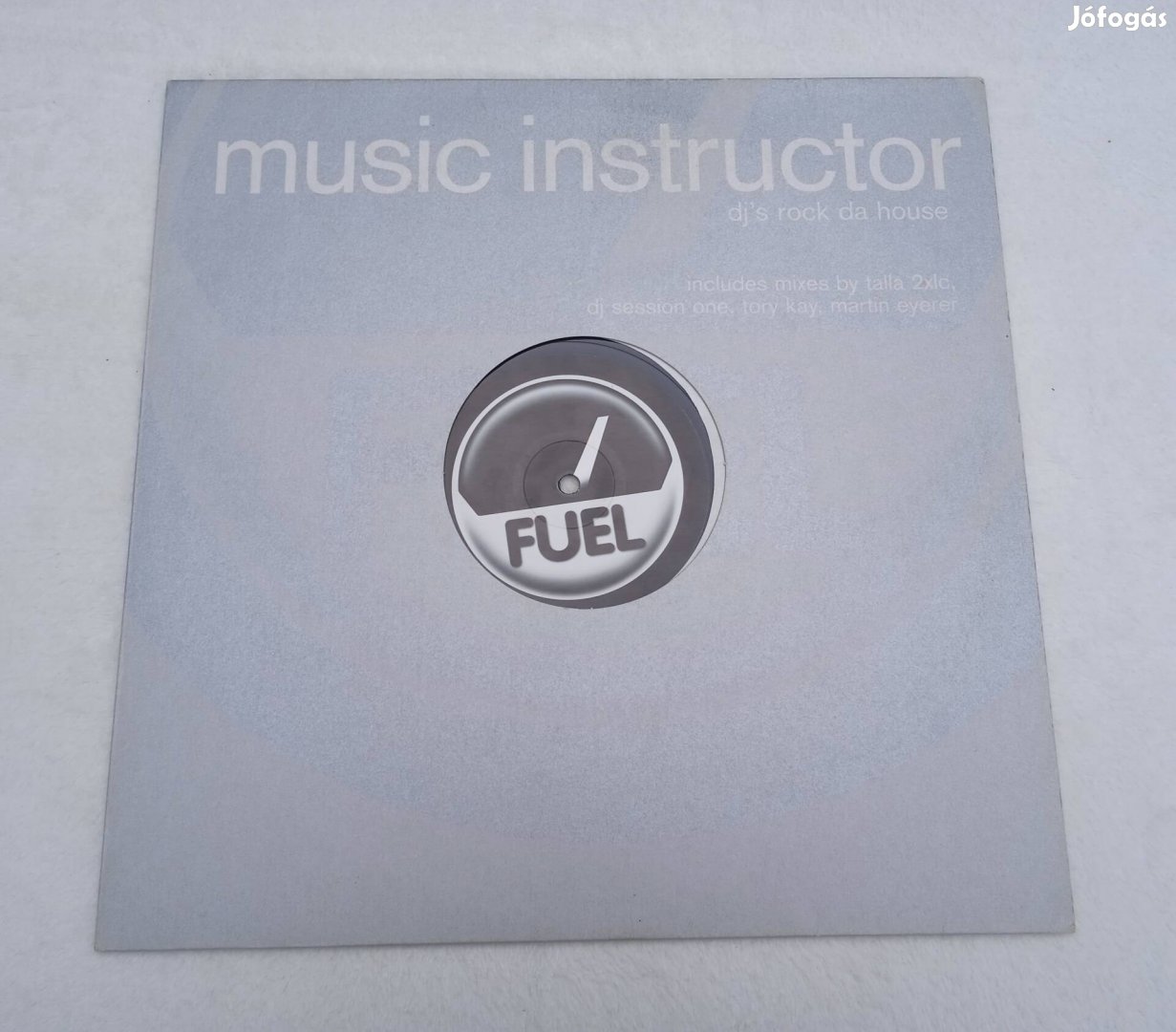 Music Instructor - DJ's Rock Da House (Vinyl,1999)