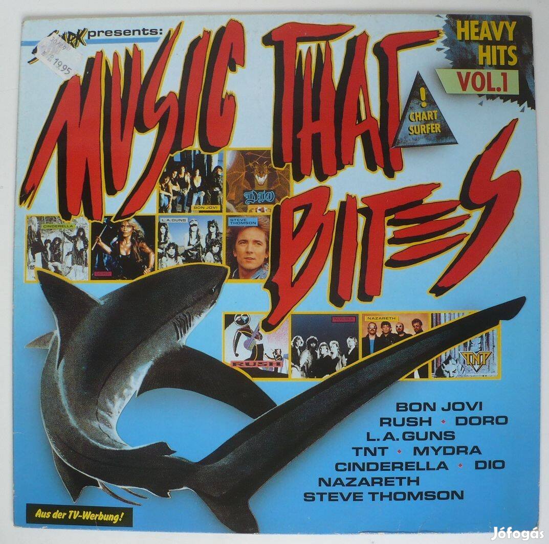 Music That Bites - Heavy Metal Hits (német nyomású, EX állapotú LP)