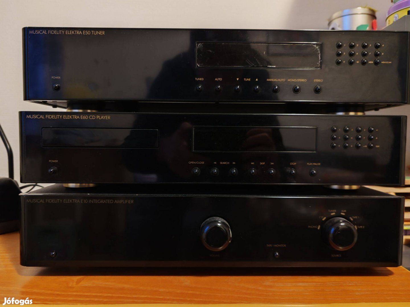 Musical Fidelity Elektra szett E10 E60 E50 megkímélt állapot