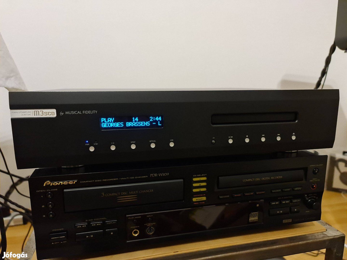 Musical Fidelity M3SCD audiophile cd lejátszó dac