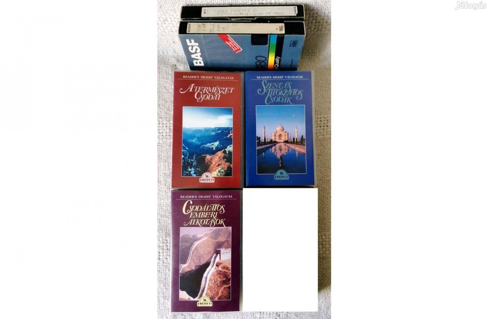 Műsoros VHS kazetták eladó