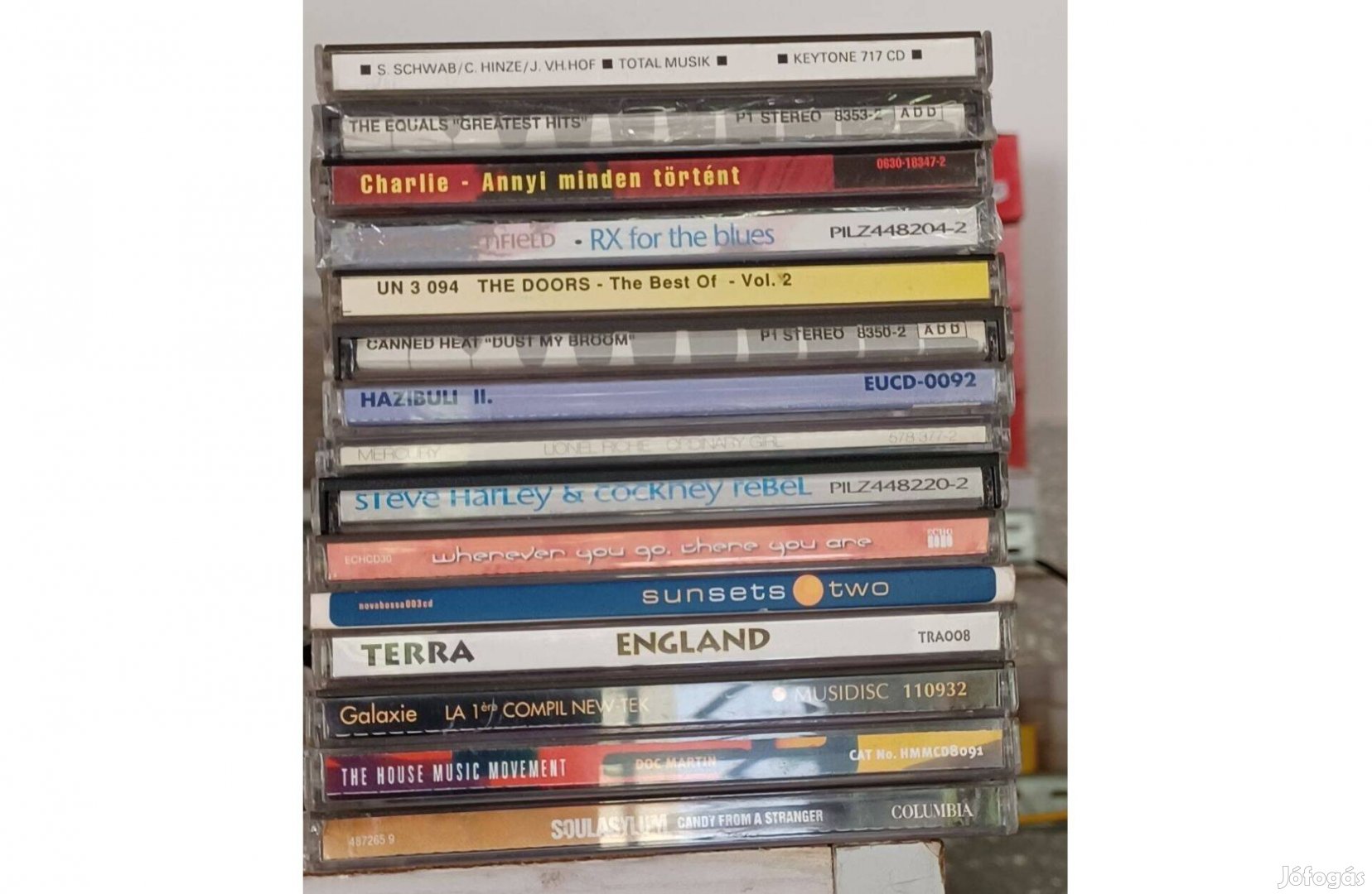 Műsoros zenei cd-k