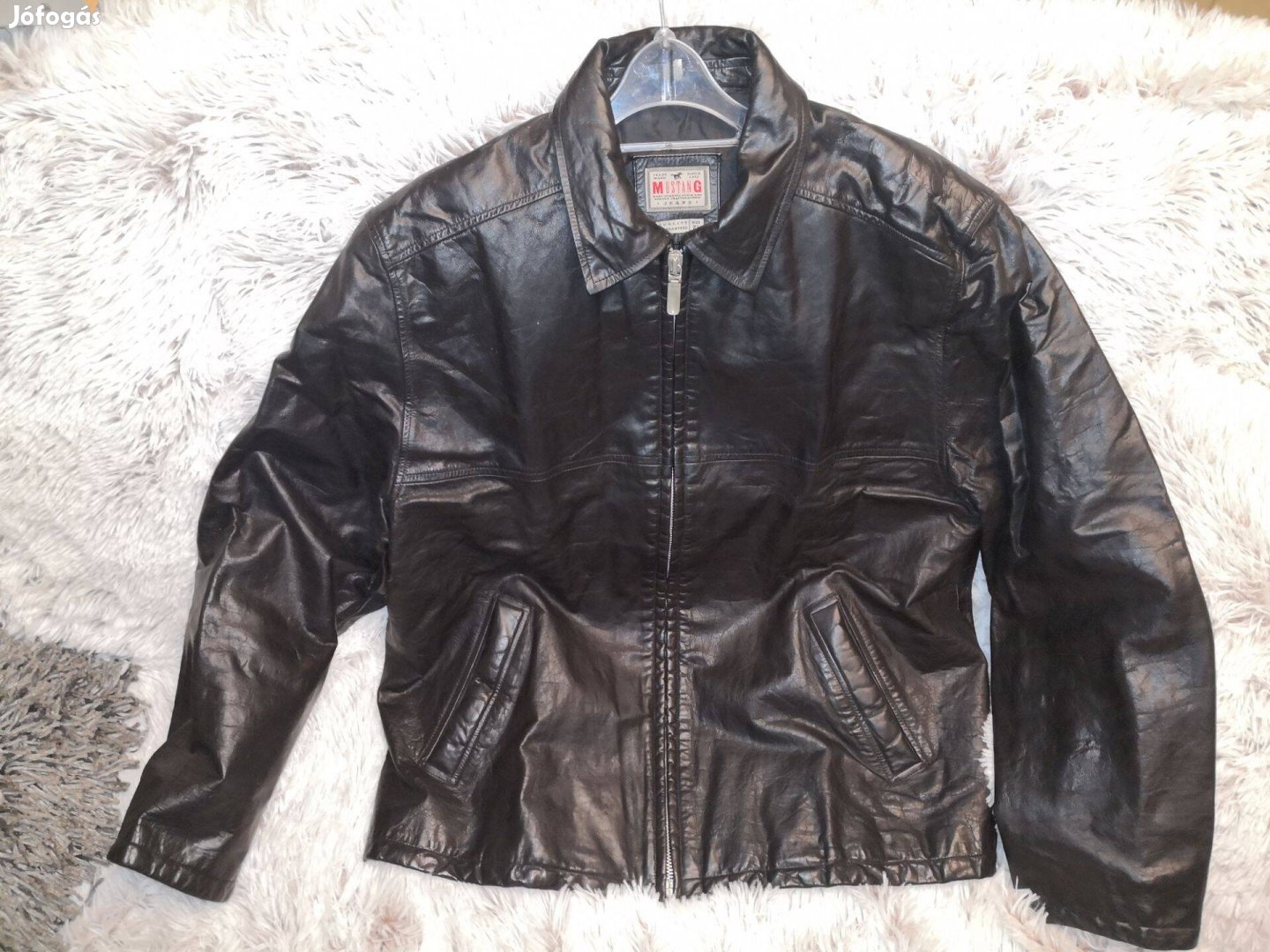 Mustang bőrdzseki, bőrkabát, újszerű