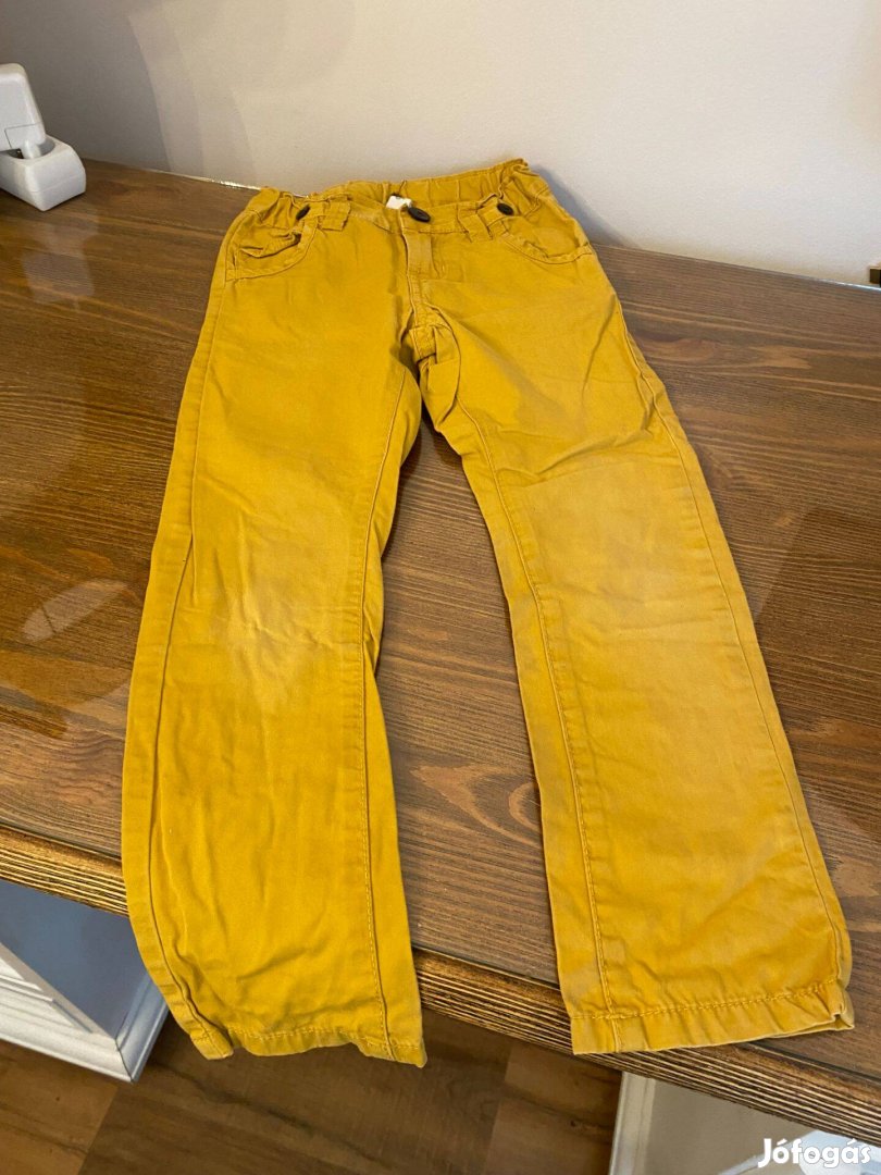 Mustár színű hosszú nadrág - Fiú - 116