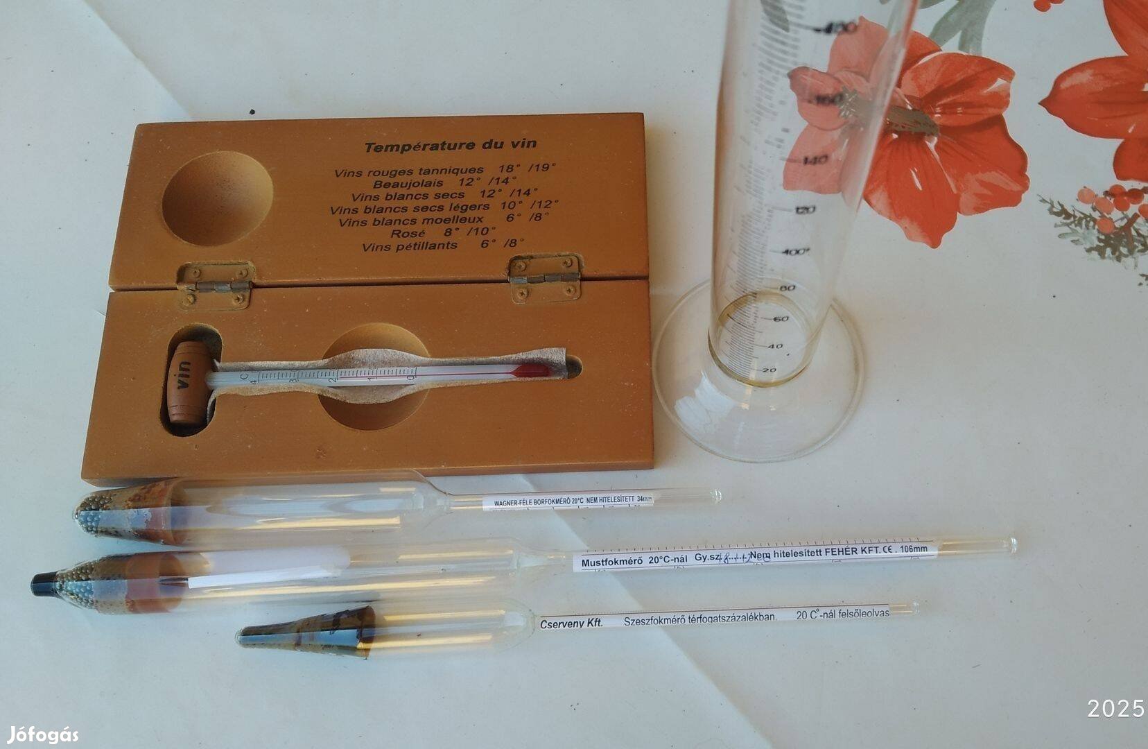 Mustfok és szeszfokmérő