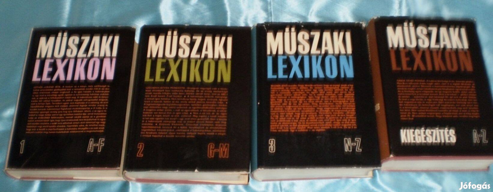 Műszaki lexikon 1-2-3 + kiegészítés