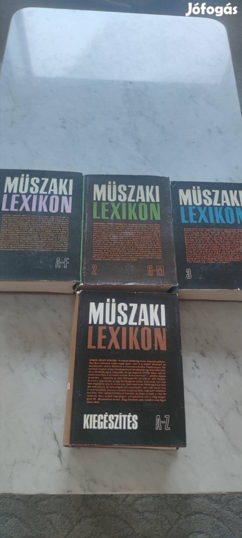 Műszaki lexikon 1-3. +kiegészítés 