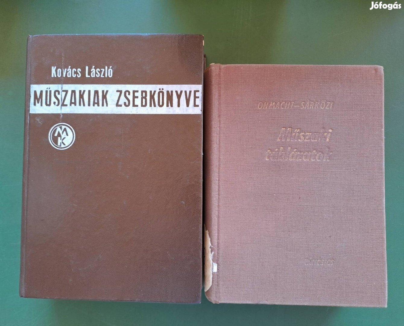 Műszakiak zsebkönyve+ Műszaki táblázatok