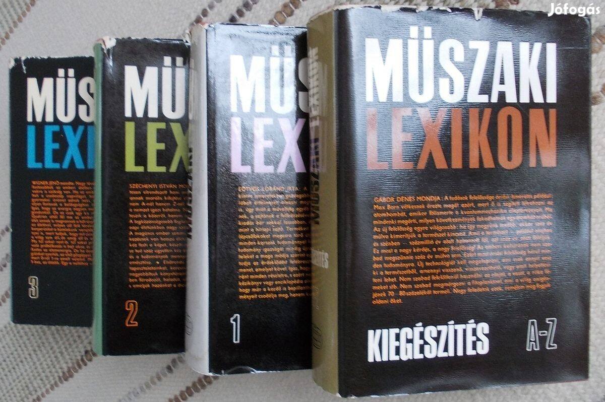 Műszali- Repülési- Űrhajózási- Lexikonok, Műszaki könyvek,