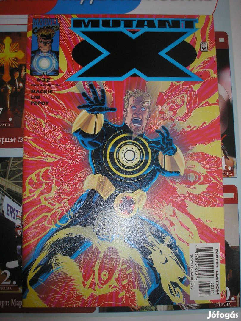Mutant X amerikai Marvel képregény 32. száma eladó!