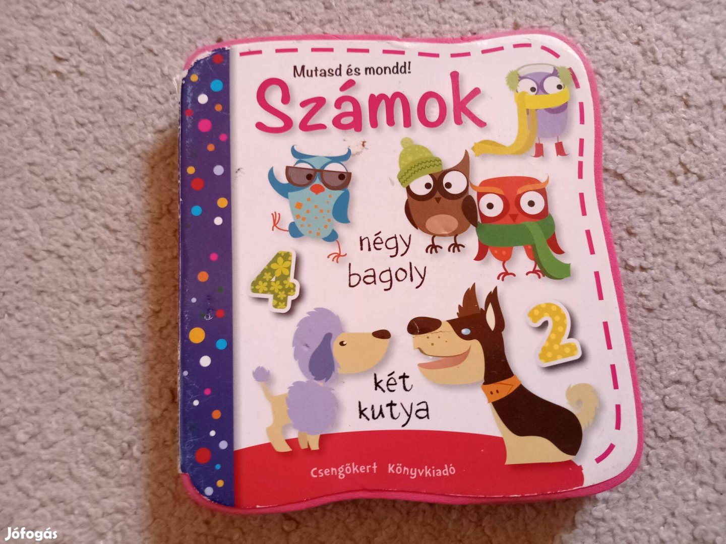 Mutasd és mondd! Számok lapozó könyvecske