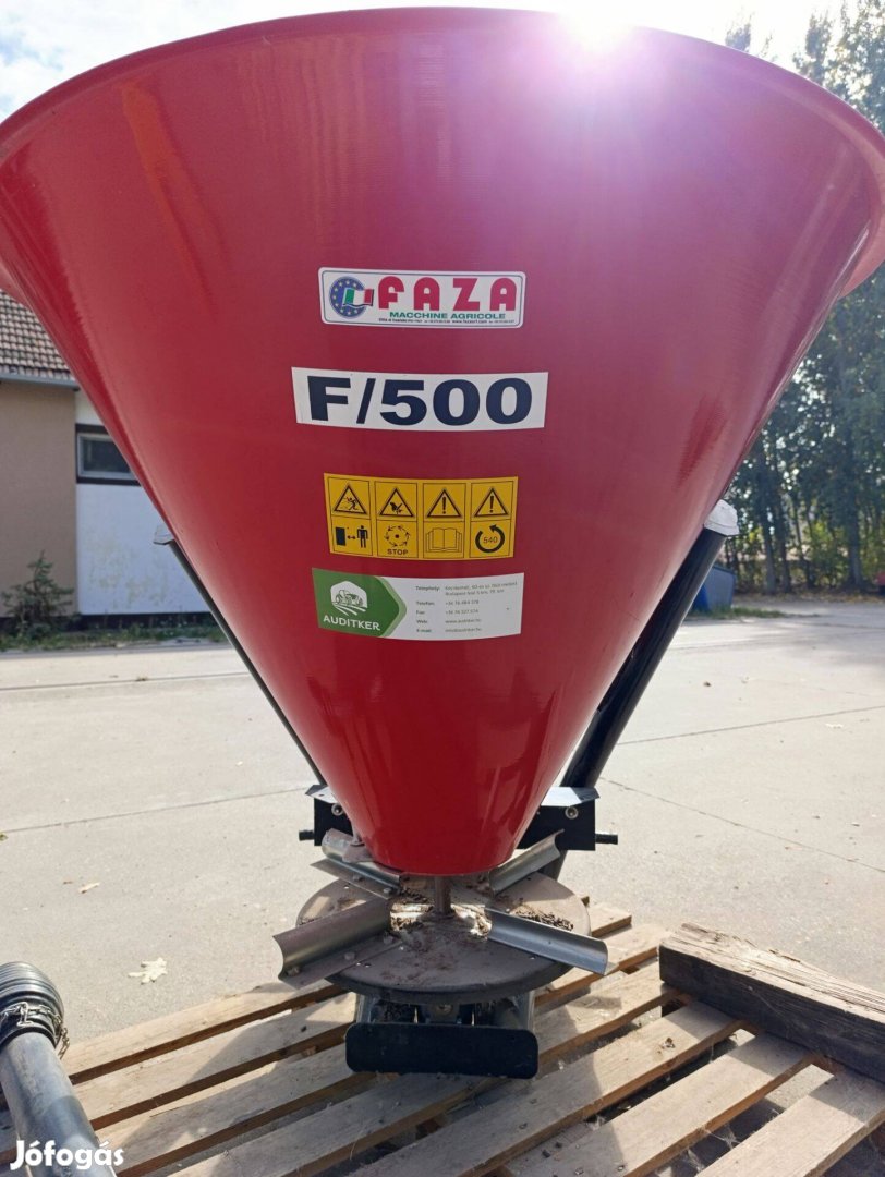 Műtrágyaszóró, kardántengellyel