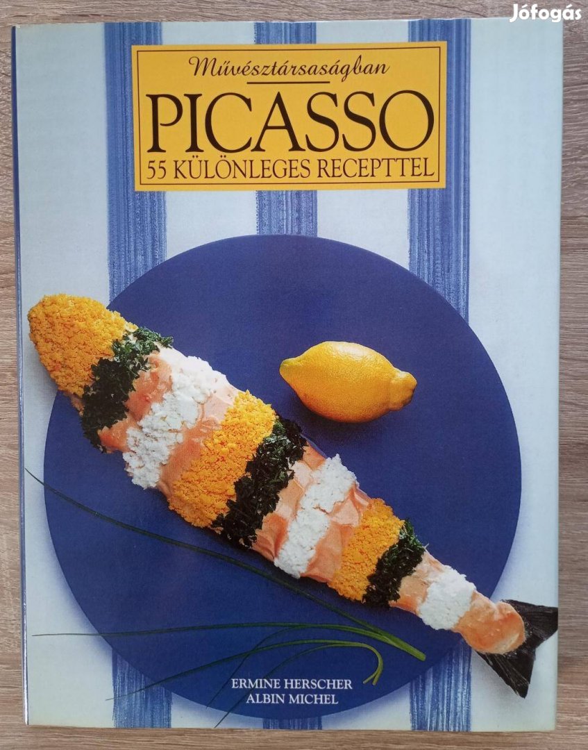 Művésztársaságban - Picasso 55 különleges recepttel - újszerű könyv