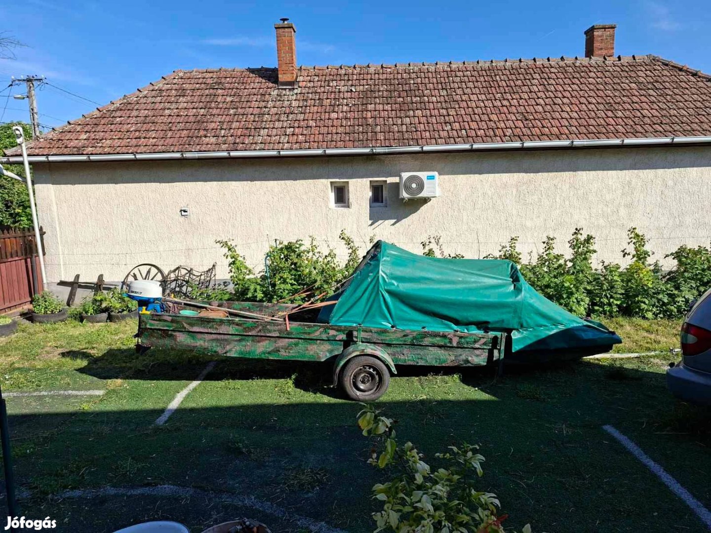 Müyantás fa tiszai ladik eladó