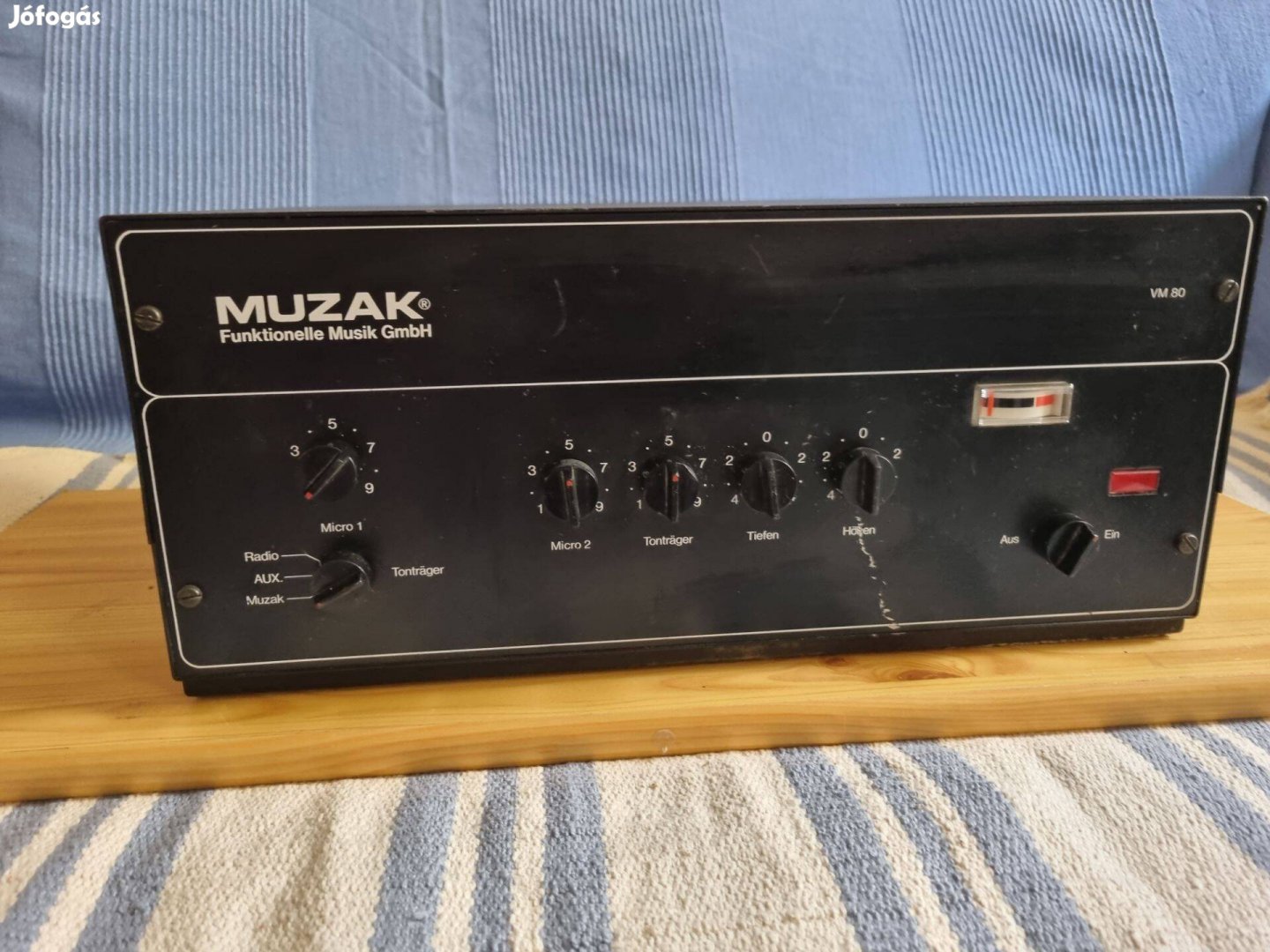 Muzak dupla trafós mono erősítő