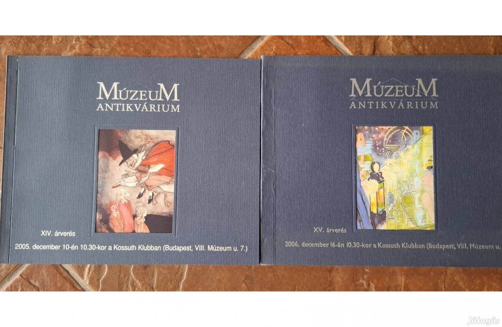 Múzeum antikvárium aukciós katalógusai