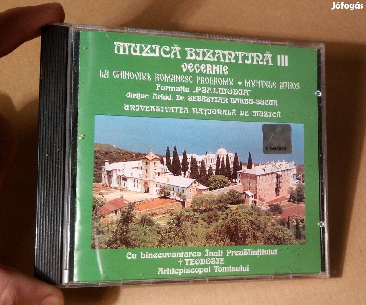 Muzica Bizantina III. (CD) 2002 (jogtiszta)