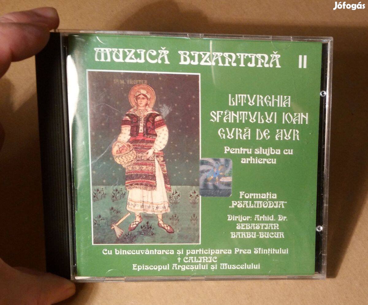 Muzica Bizantina II. (CD) 2001 (jogtiszta)