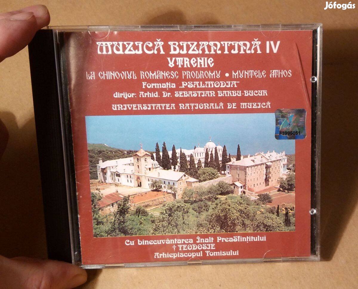 Muzica Bizantina IV. (CD) 2002 (jogtiszta)