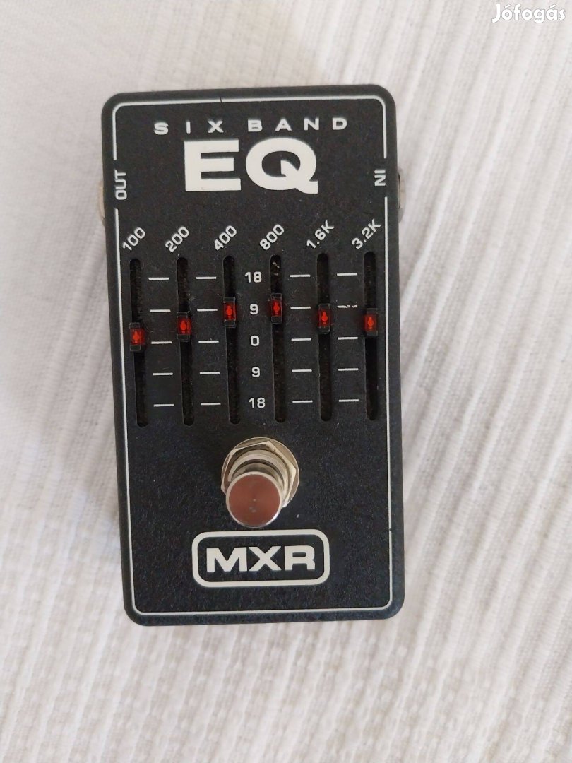 Mxr 6 Band EQ Effekt pedál hibátlan