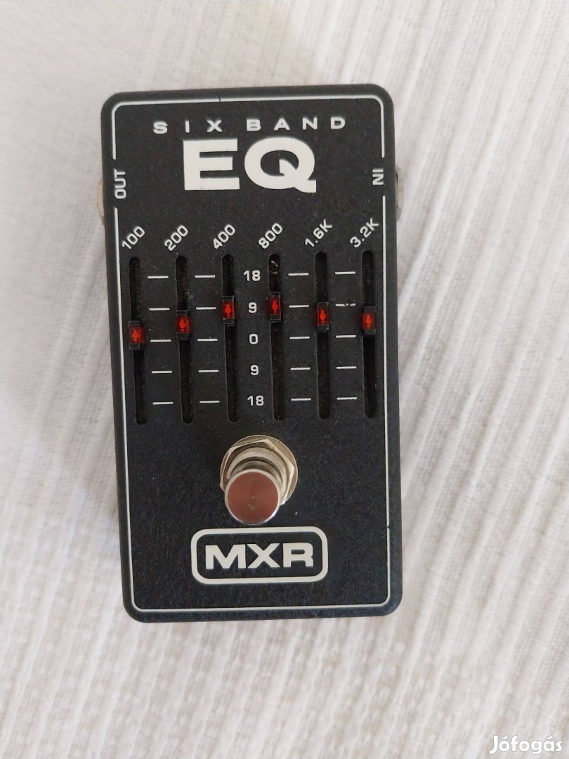 Mxr Six Band EQ equalizer EQ pedál