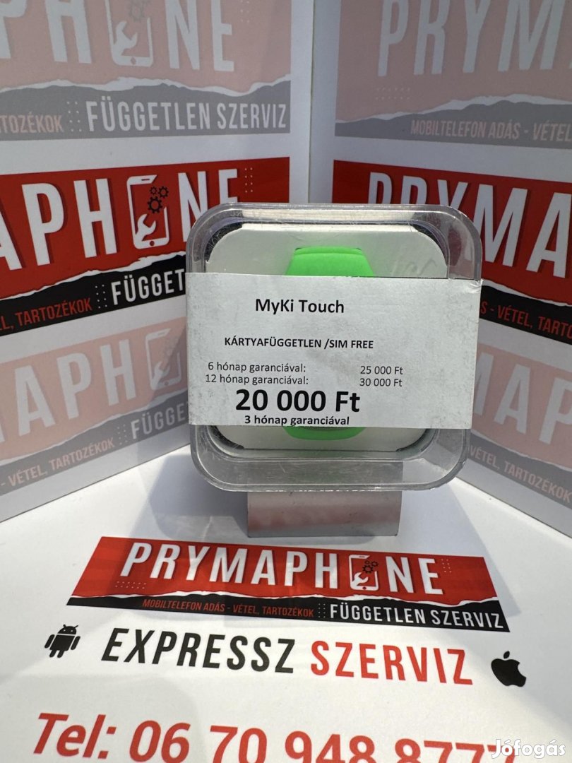 MyKi Watch GPS/GSM Kártyafüggetlen, 12 hó garancia