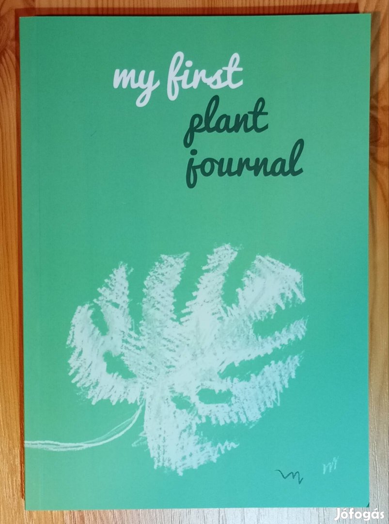My First Plant Journal. Magyar nyelvű virág gondozási napló, színező