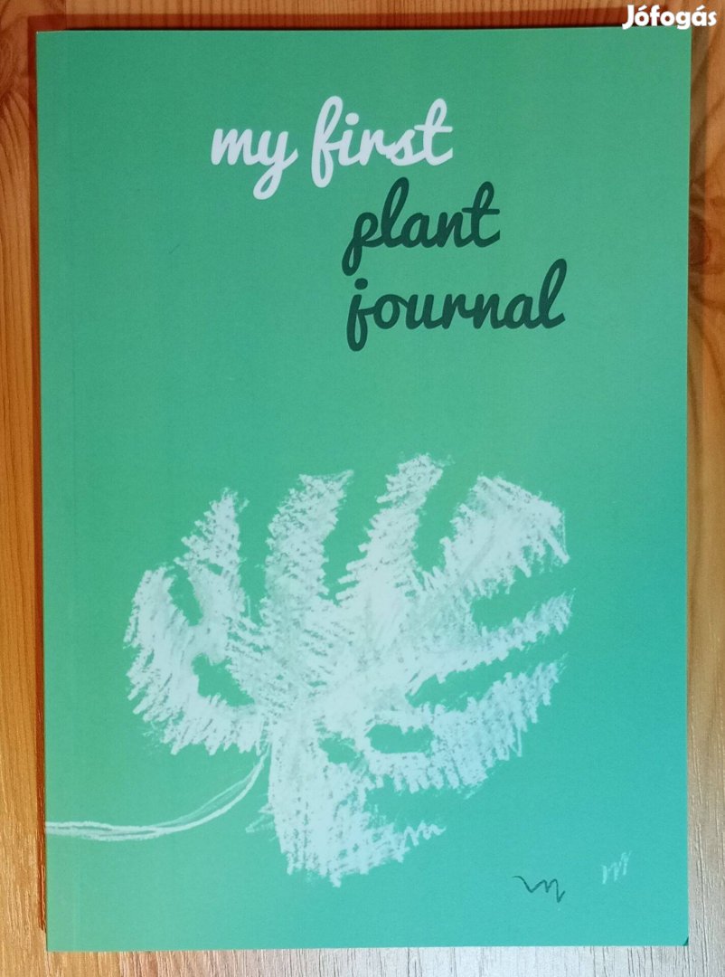 My First Plant Journal. Magyar nyelvű virág gondozási napló, színező