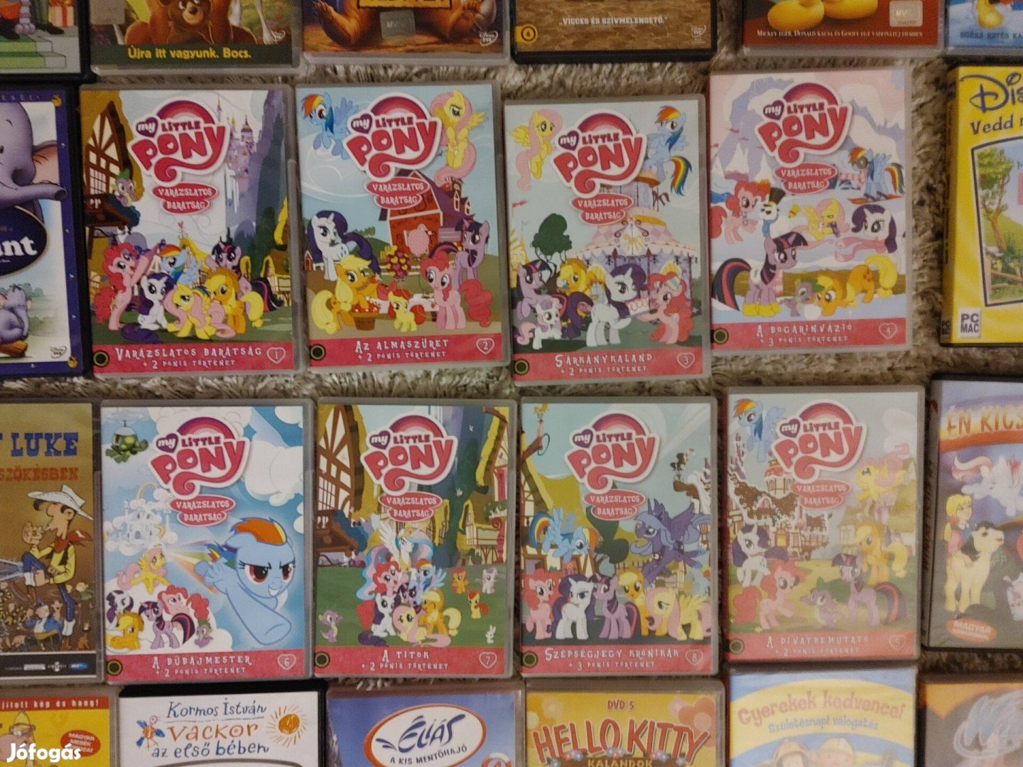 My Little Pony 1 - 8 rész DVD film egyben 9990 Ft