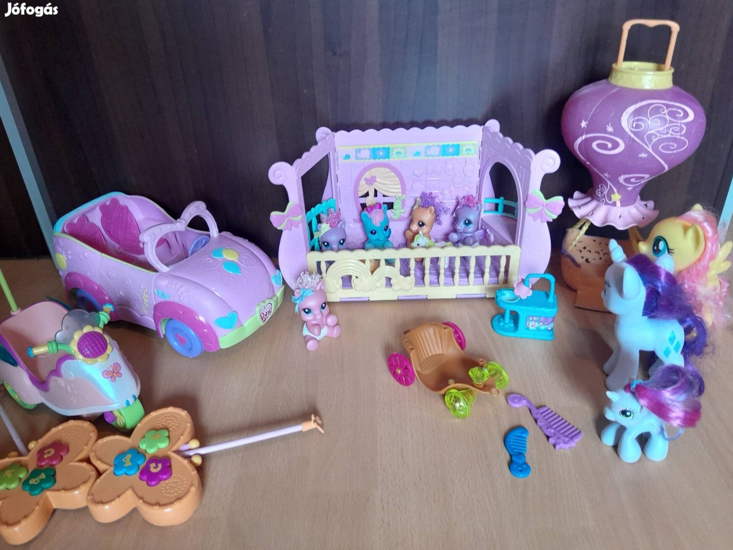 My Little Pony készlet My Little Pony gyerekszoba Mlp autó stb 