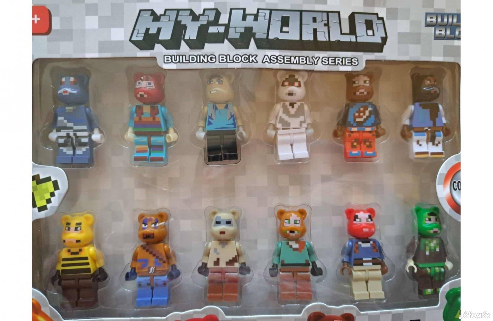 My-World építhető figura készlet