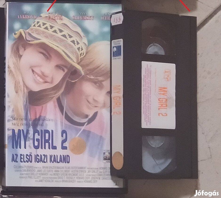 My girl 2 Dan Aykroyd 1994 Intercom Nagytokos VHS Ritka