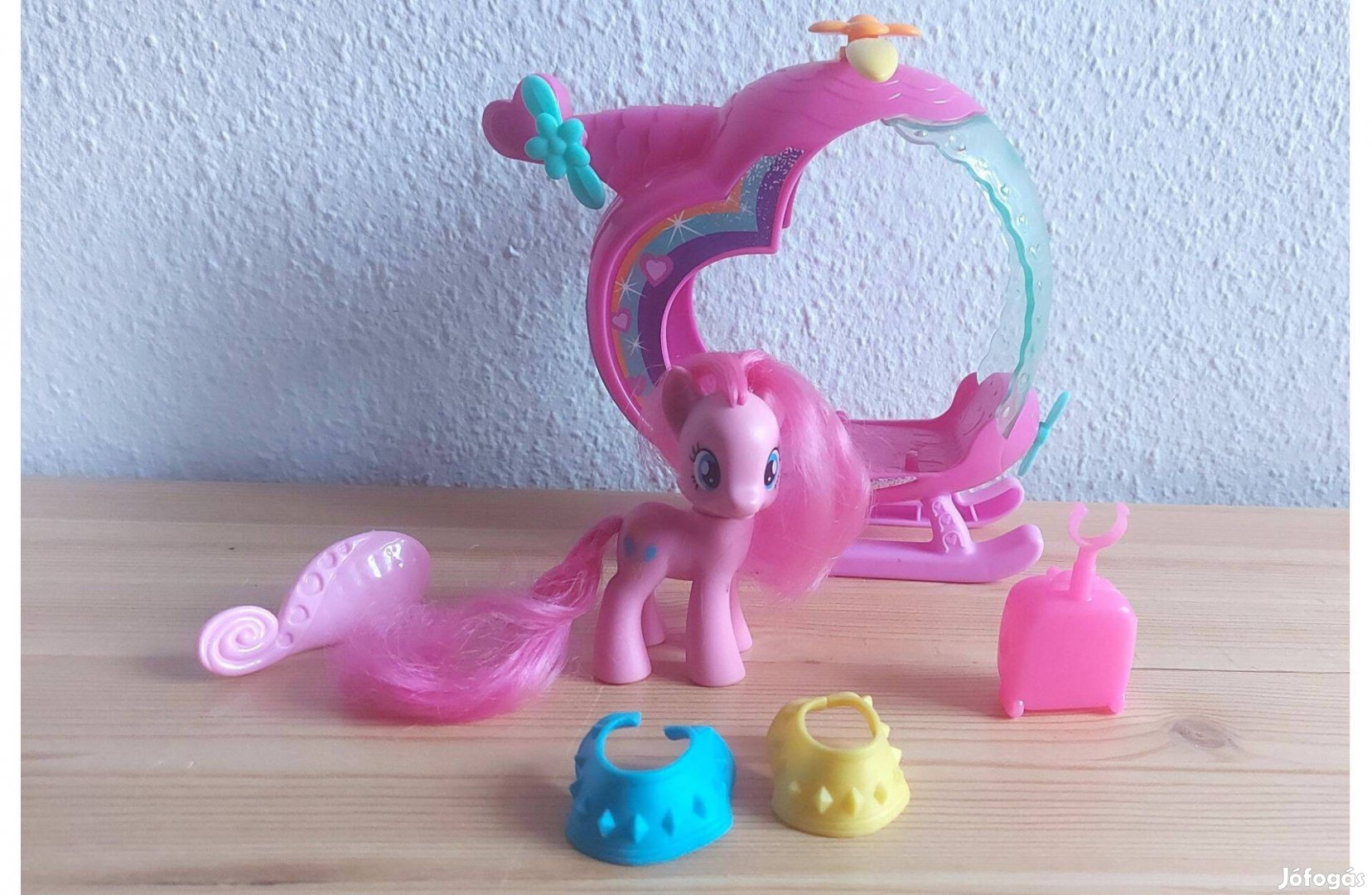 My little pony én kicsi pónim Pinkie Pie helikopter