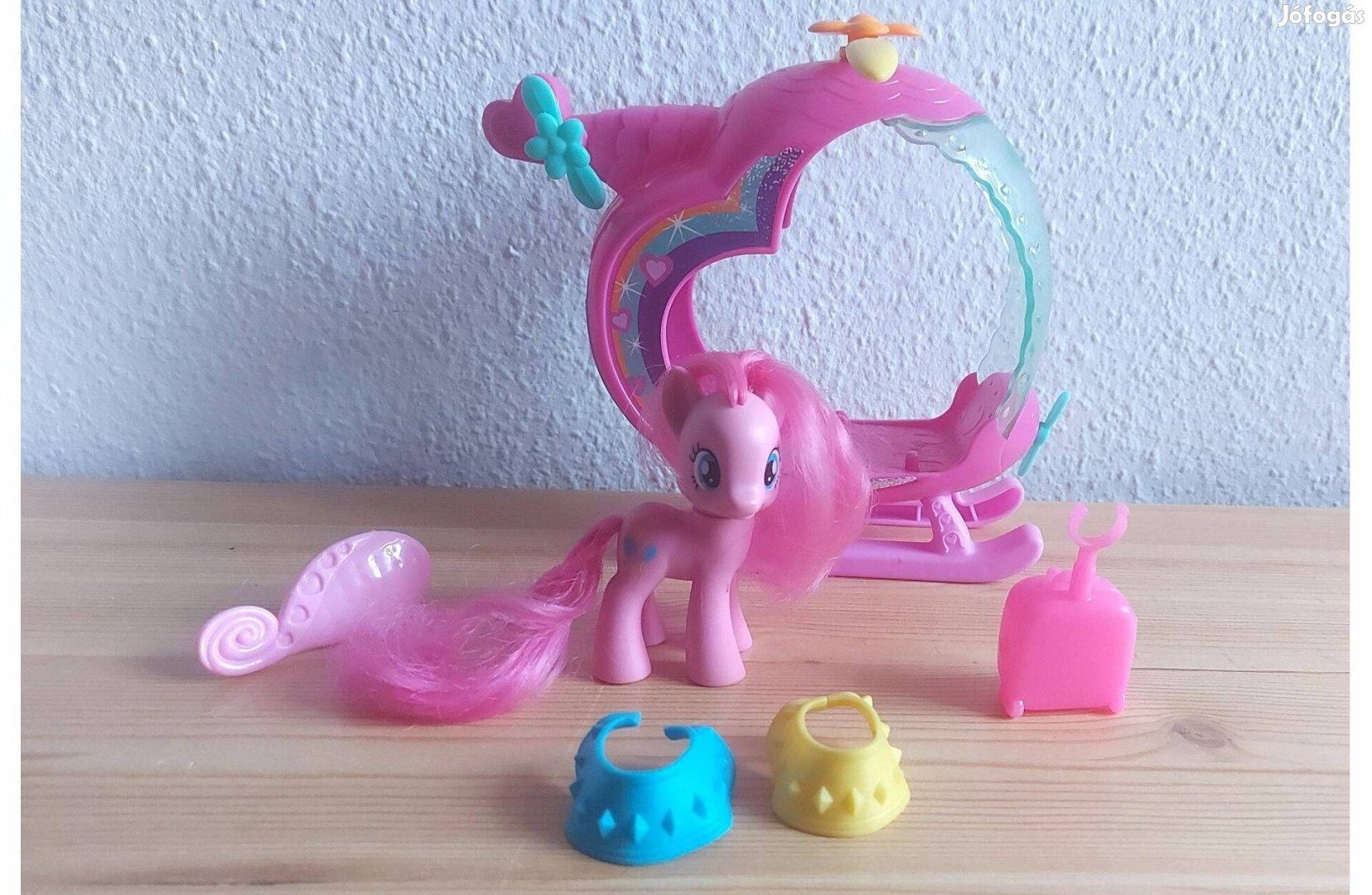 My little pony én kicsi pónim Pinkie Pie helikopter póni