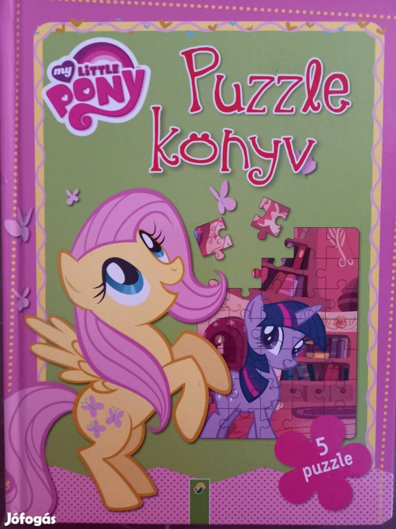 My little pony kirakó/puzzle könyv 