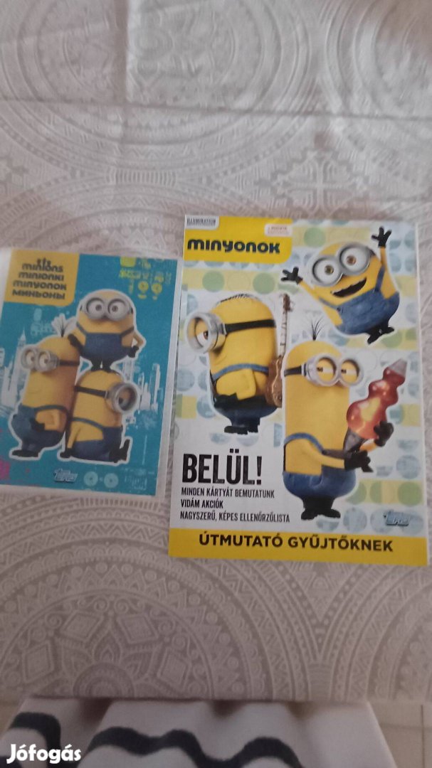 Mynonok teljes kártya gyűjtemény