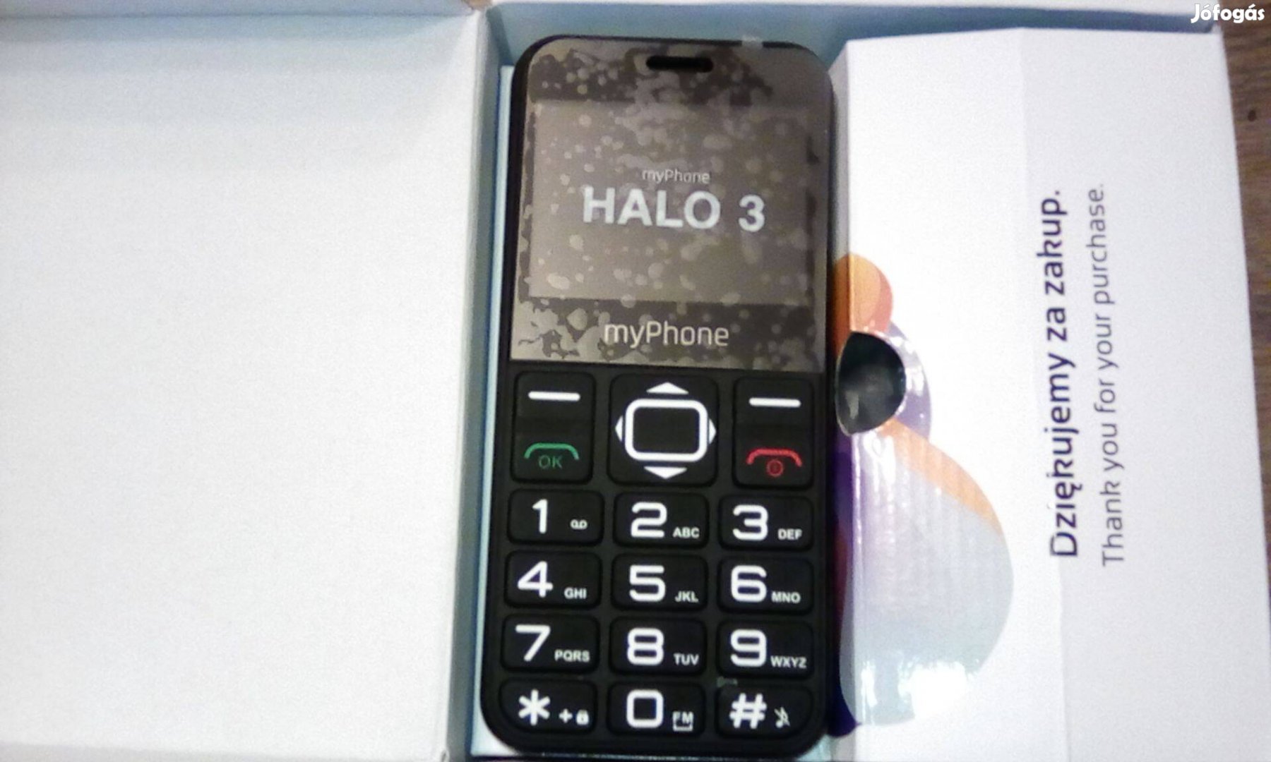 Myphone Halo 3 mobiltelefon nyomó gombos telefon gyári új állapotban