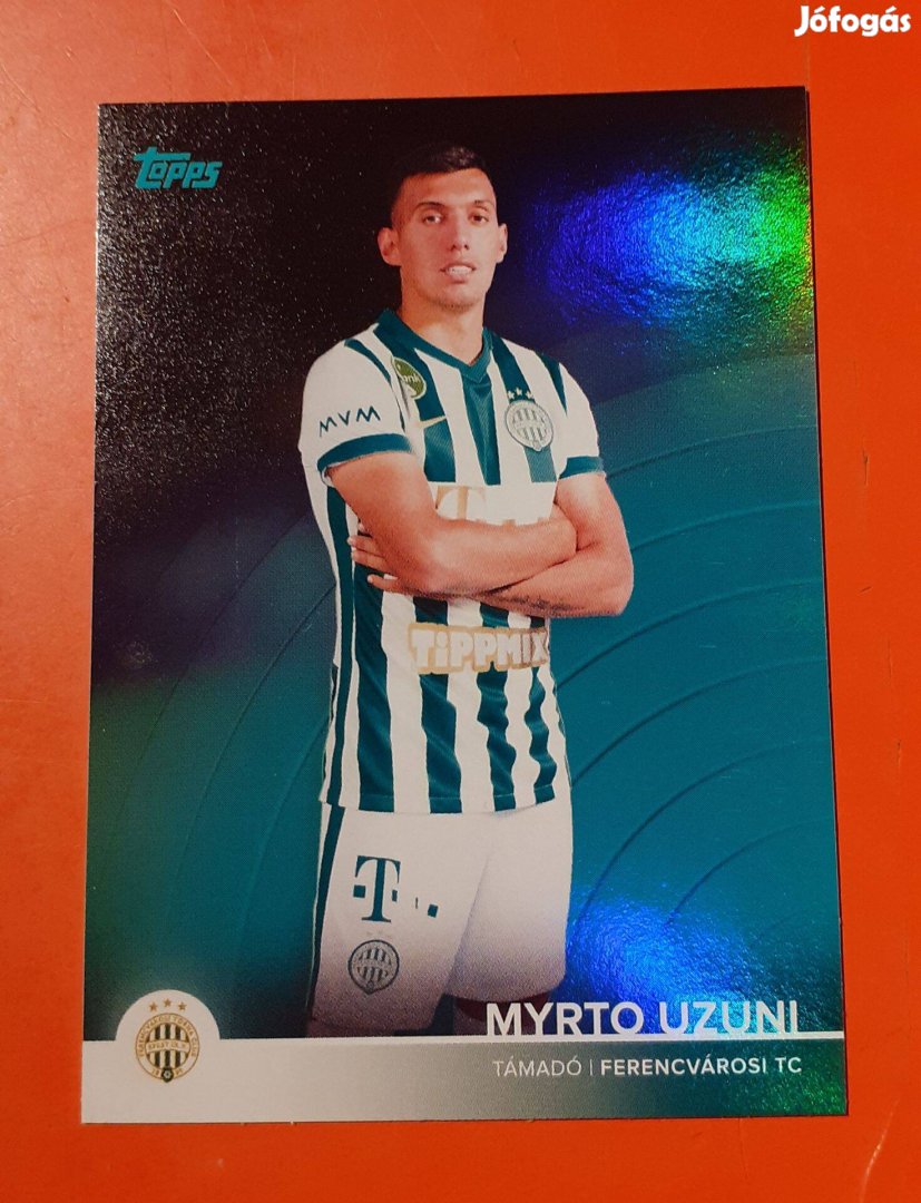 Myrto Uzuni /49-es Fradi Topps focis kártya ( FTC , Ferencváros )