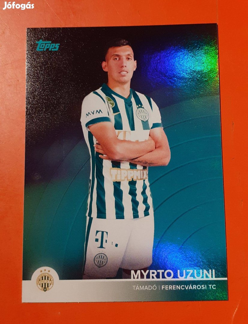 Myrto Uzuni /49-es Topps focis kártya ( FTC , Fradi , Ferencváros )