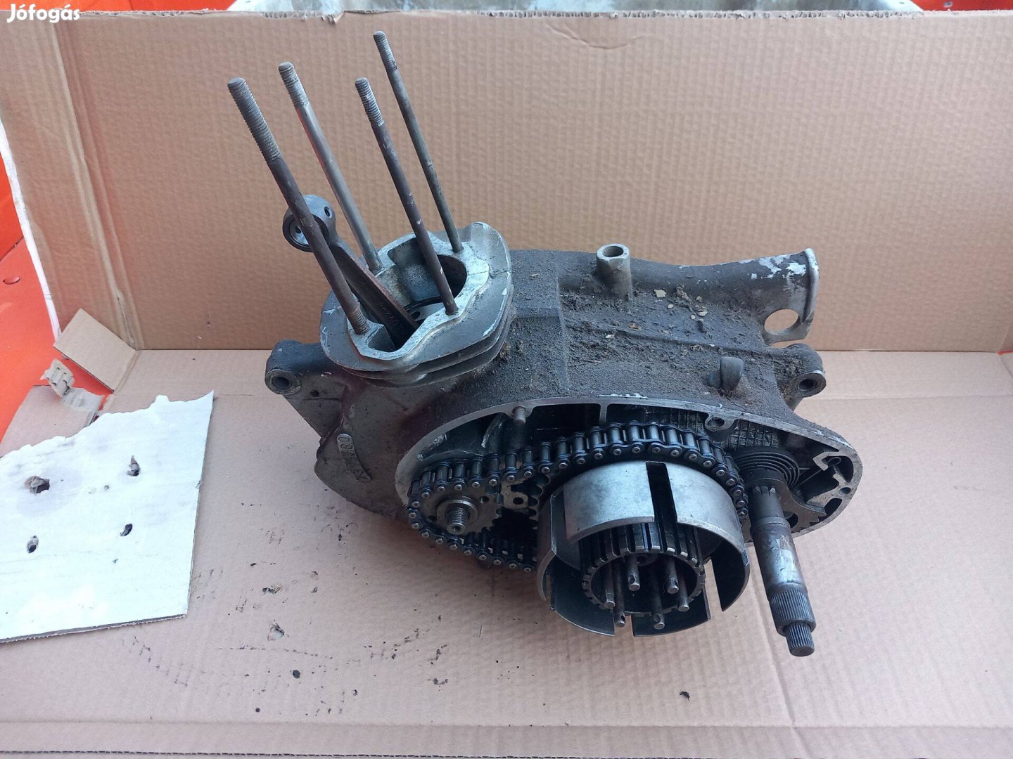 Mz Es 125 motorblokk közép 1968