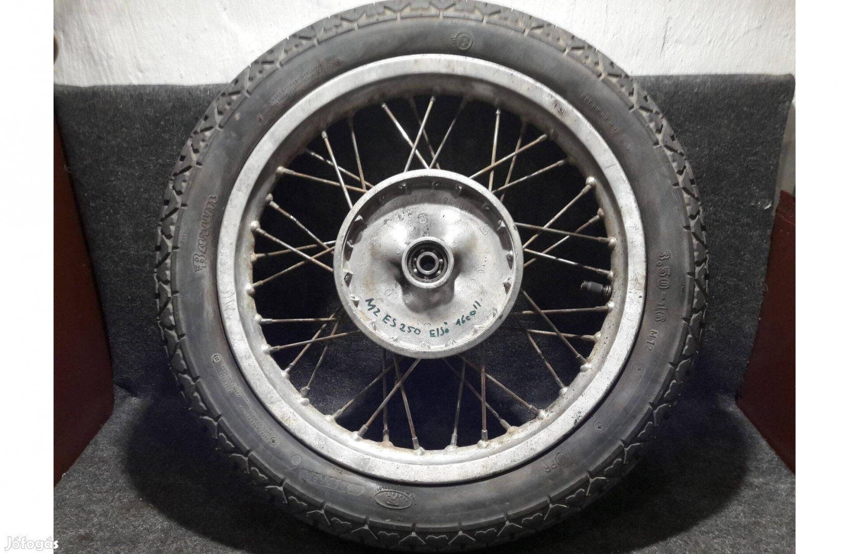 Mz Es 250 komplett első kerék