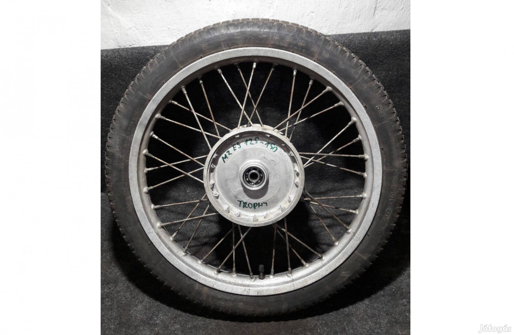 Mz Es Trophy 125 / 150 komplett első kerék