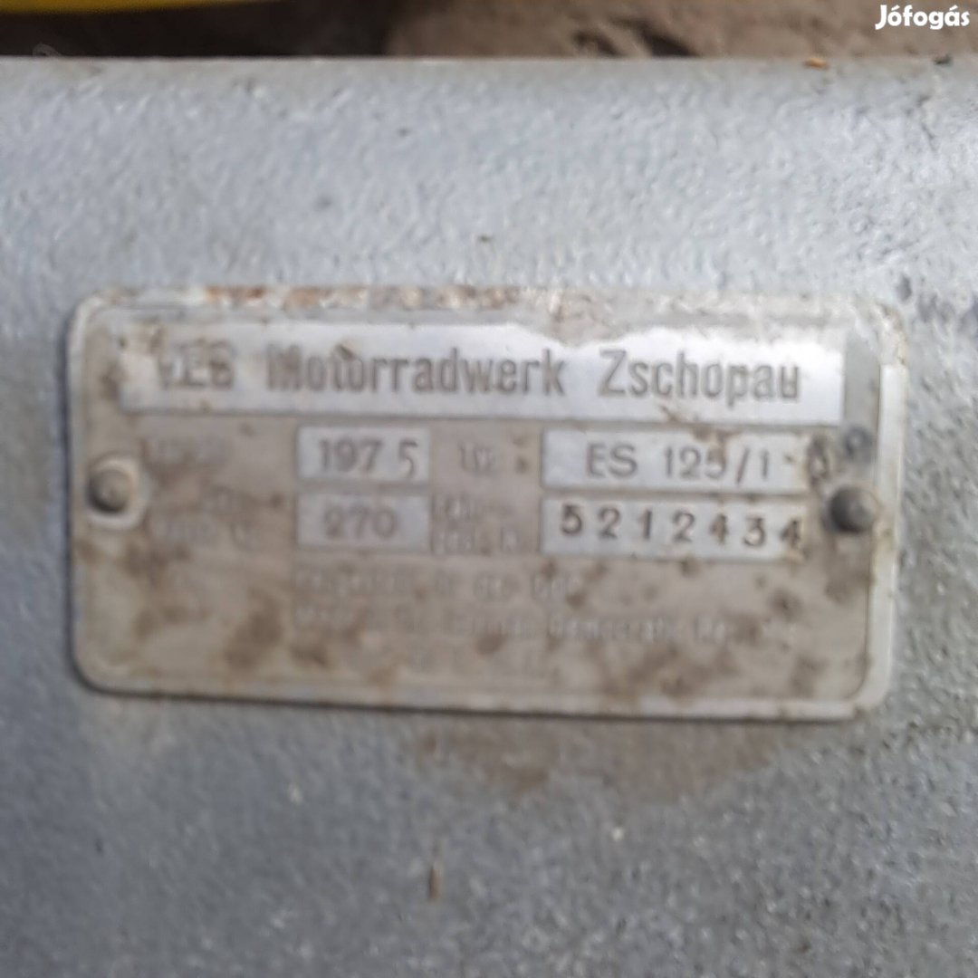 Mz Es Trophy 125 alkatrészek
