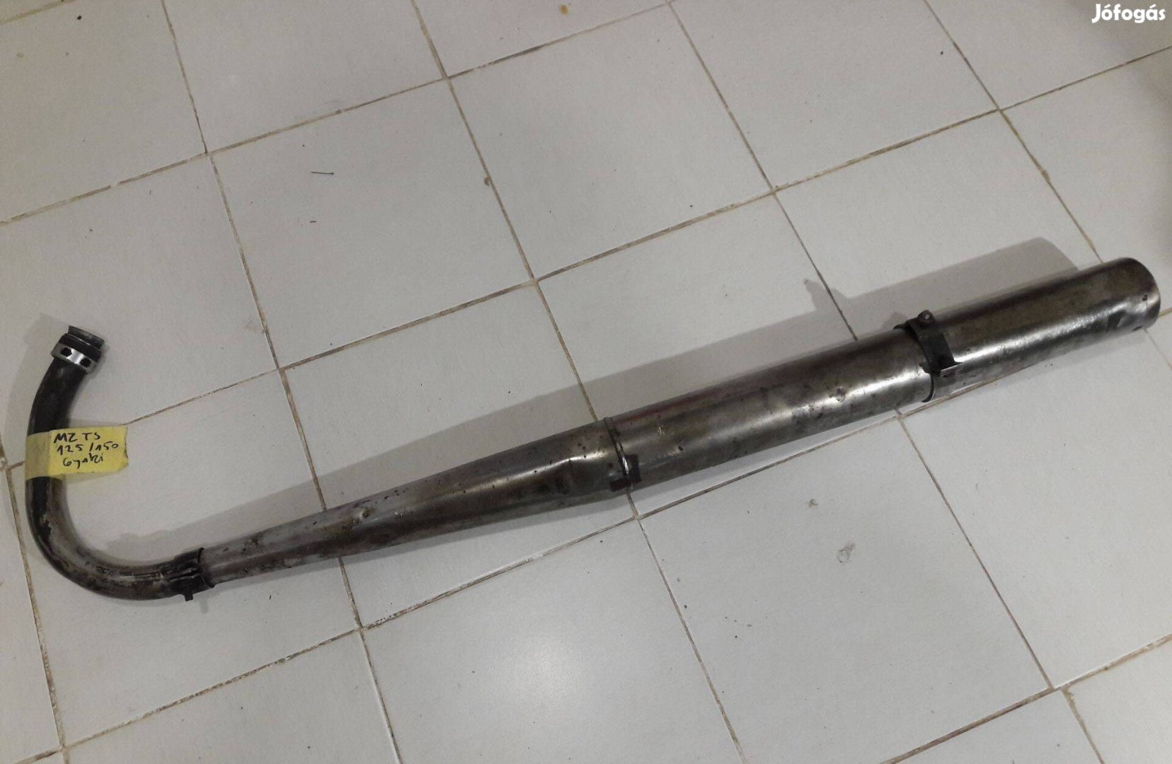 Mz Ts 125 150 komplett gyári kipufogó szett