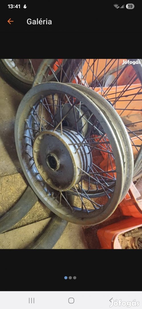 Mz motor 16os kerék.
