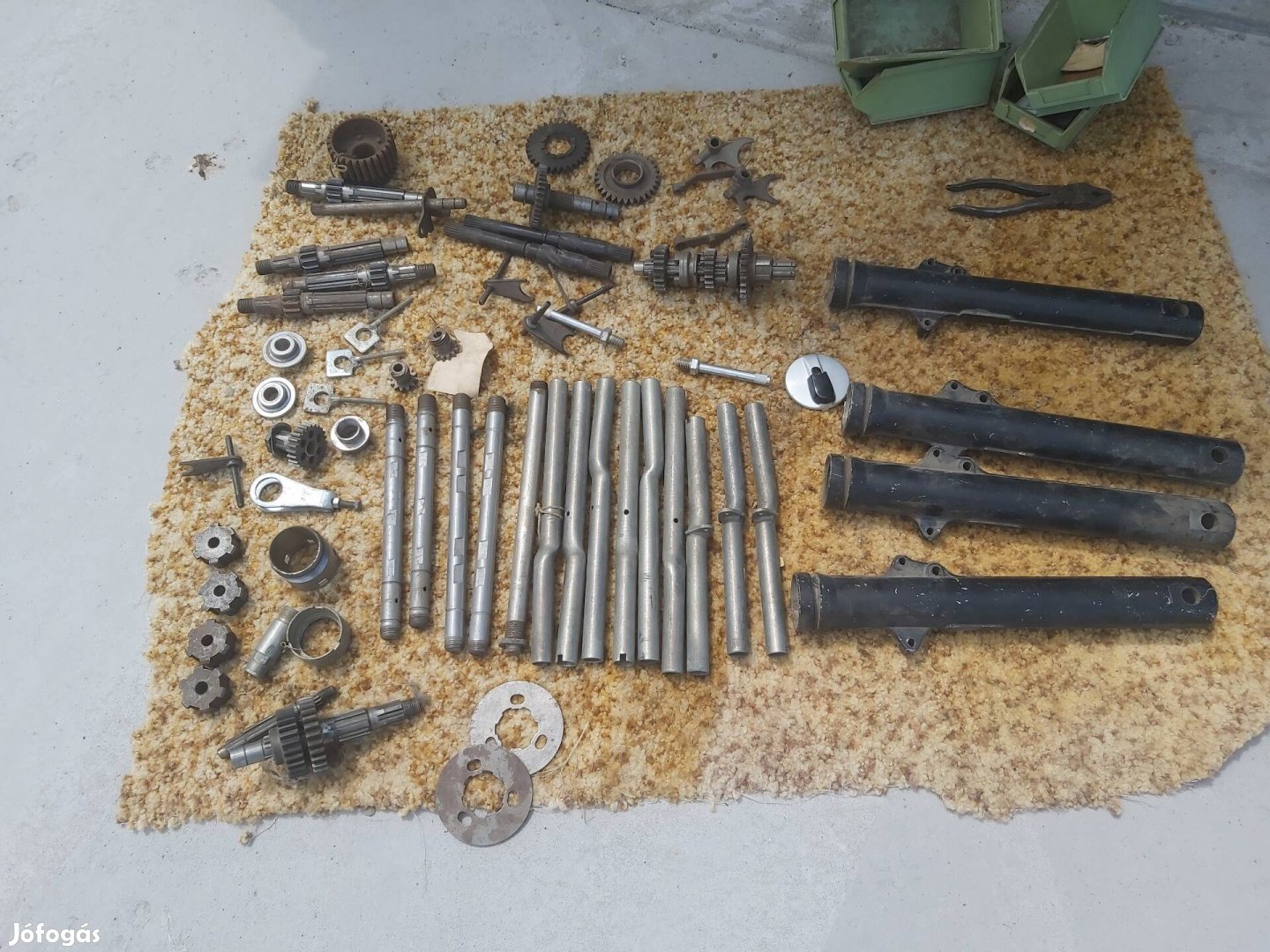 Mz ts 125 első lábtartó eladó