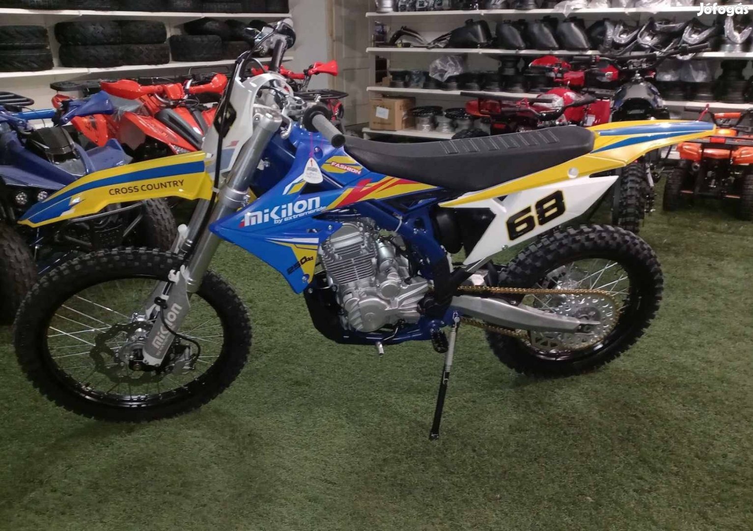 Mzk 250cc dirt bike / pitbike / cross motor ( nem gyermekjármű ) kék